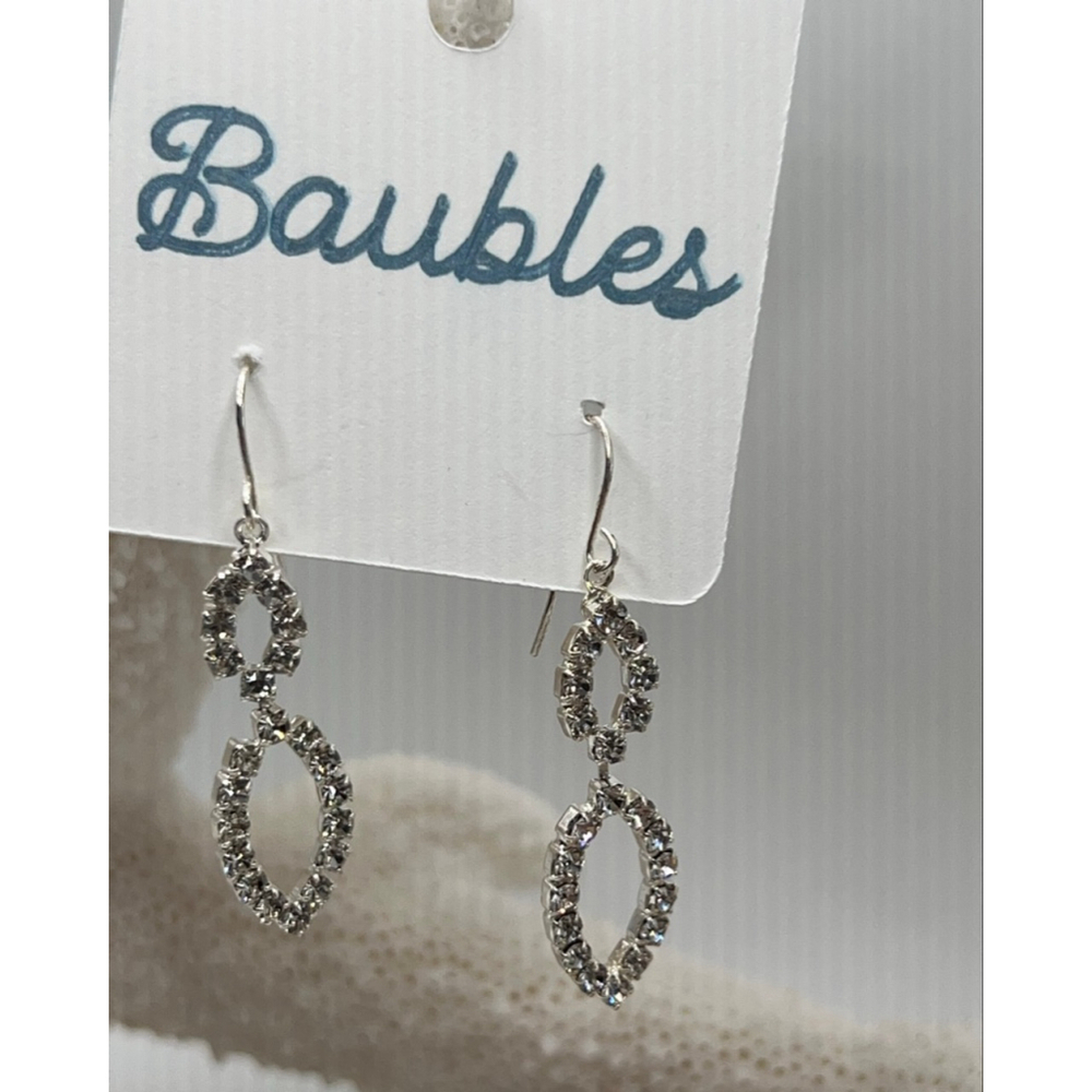 Baubles Dangle Earrings Austrian Crystals